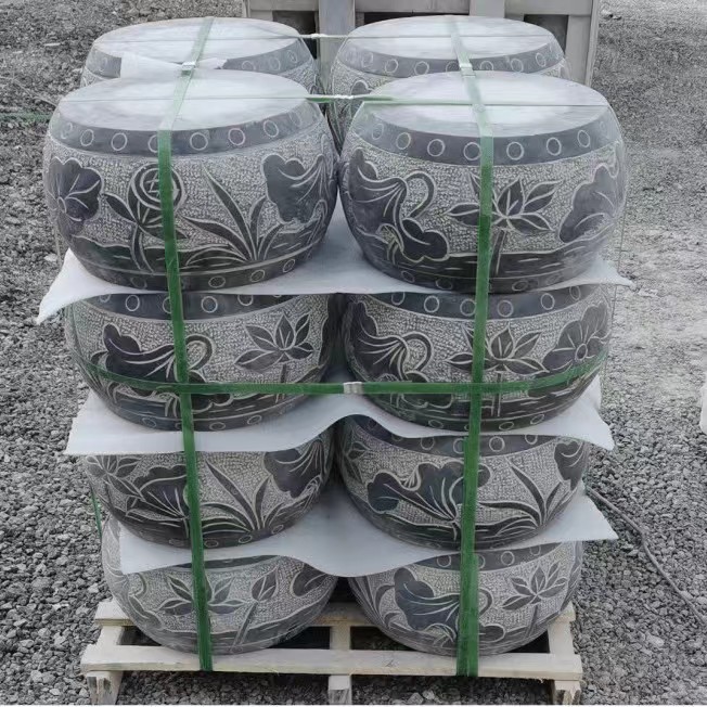 石雕柱墩